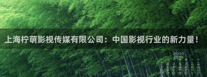 七七影视免费观看完整版：上海柠萌影视传媒有限公司：中国影视行业的新力量！